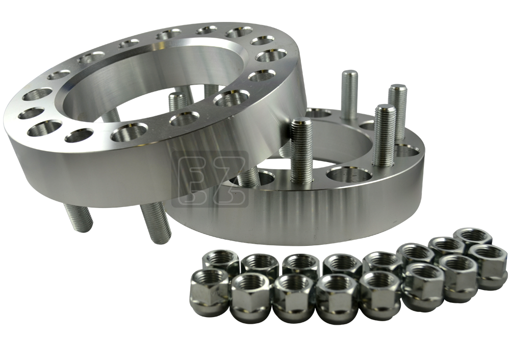 2" Wheel Adapters – Convert 8x6.5 Trucks (Chevy/GMC) To 8x200 Bolt Pattern (RAM)